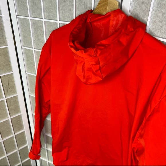Adidas Originals Tennoji Windbreaker jacket Red size small Pullover anorak Smock - Picture 8 of 12